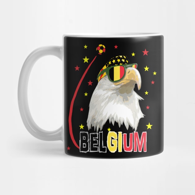 Belgium Soccer T-Shirt by Nerd_art